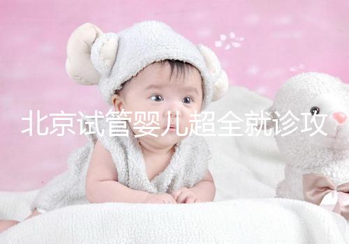 北京試管嬰兒超全就診攻略，這4大助孕條件必須滿足