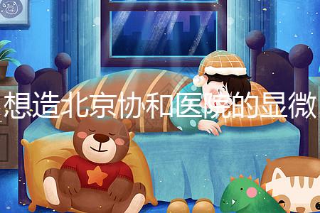 想造北京協(xié)和醫(yī)院的顯微鏡取精多少錢？2萬不看情況