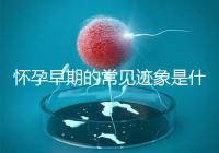 懷孕早期的常見跡象是什么？