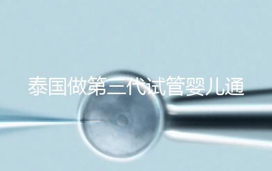 泰國做第三代試管嬰兒通常費(fèi)用多少？高嗎？