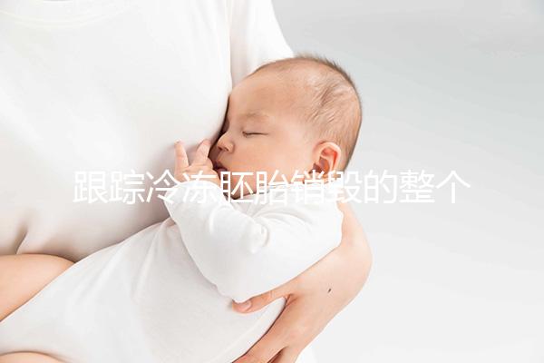 跟蹤冷凍胚胎銷毀的整個(gè)過(guò)程，簽署知情同意書只是第一步